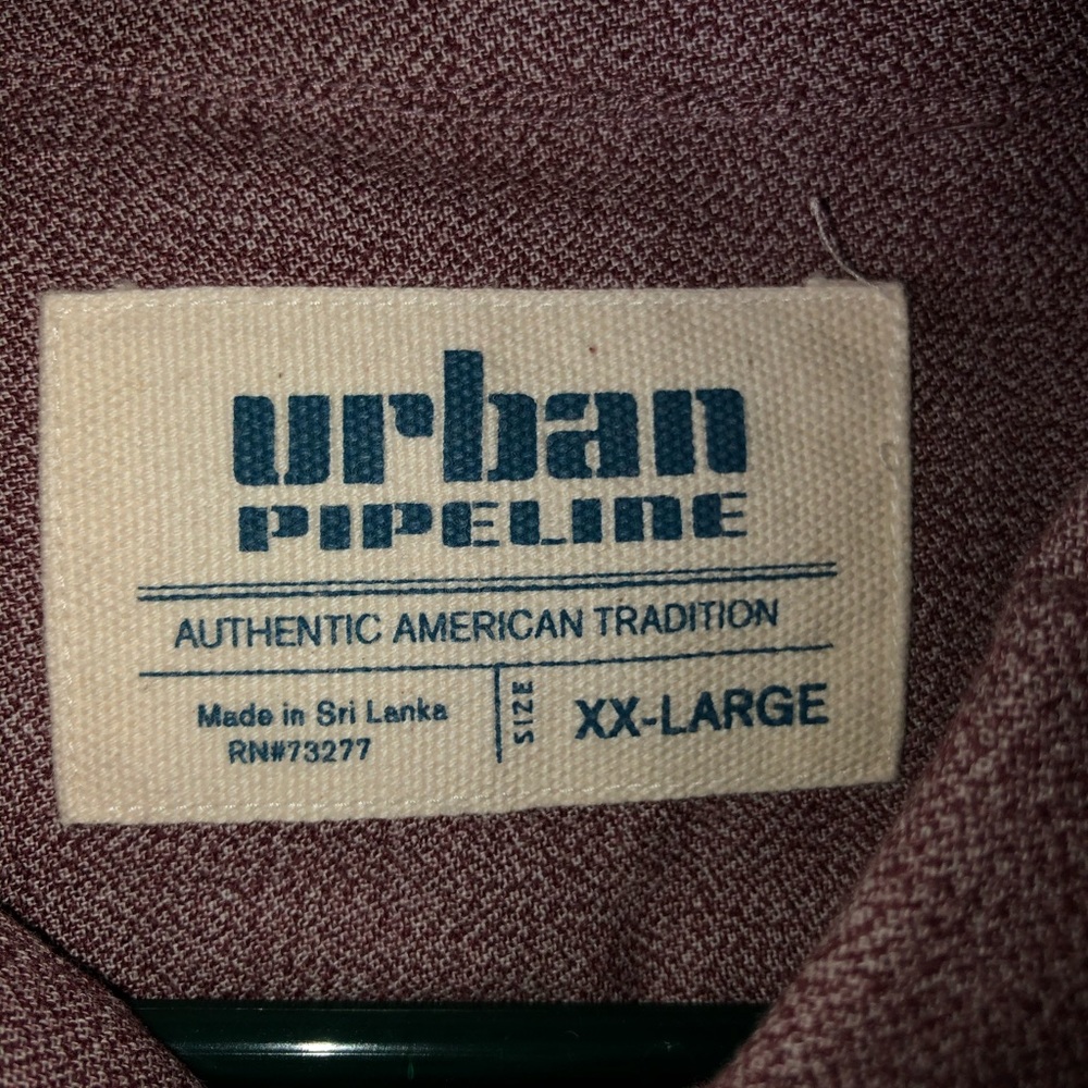Urban Pipeline men’s casual shirt size XXL - Picture 2 of 3